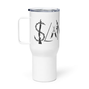 SLANGSTA Travel mug with a handle