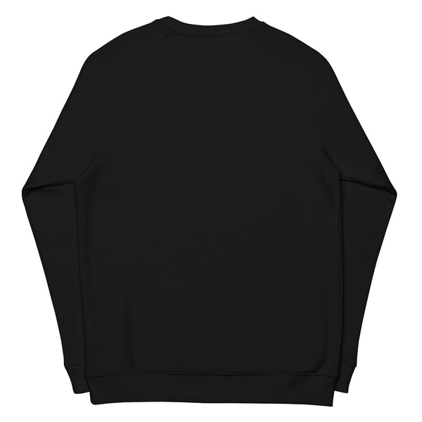 You're Not a Man, Duh Unisex organic raglan sweatshirt