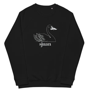 Sjuan Unisex organic raglan sweatshirt