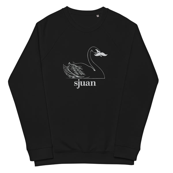 Sjuan Unisex organic raglan sweatshirt