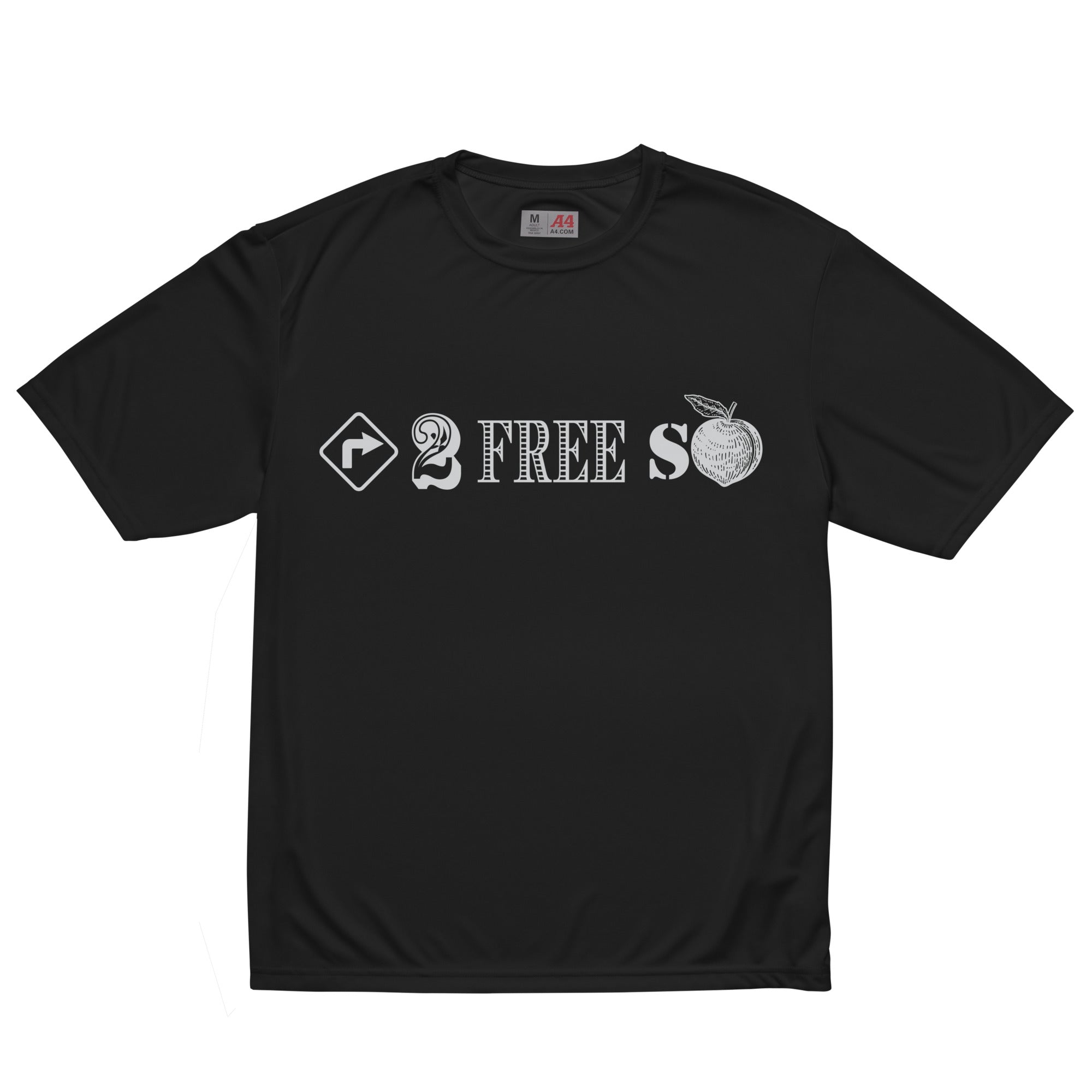 Right to Free Speech Unisex performance crew neck t-shirt