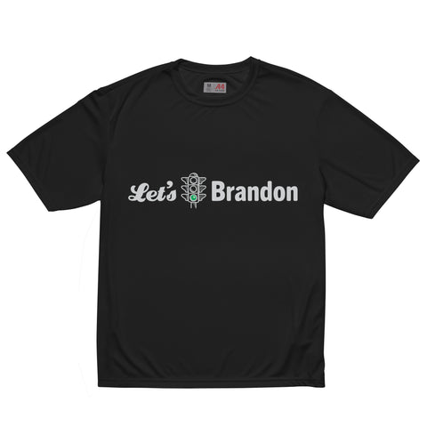 Lets Go Brandon Unisex performance crew neck t-shirt