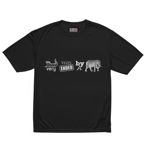 Slavery Was Ended By A Republican Unisex performance crew neck t-shirt