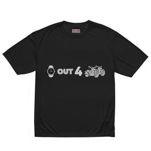 Watch Out for Motorcycles Unisex performance crew neck t-shirt