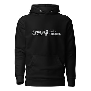 You're a Man, Duh Unisex Hoodie