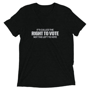 Right to VOTE Short sleeve t-shirt