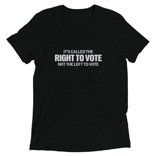 Right to VOTE Short sleeve t-shirt