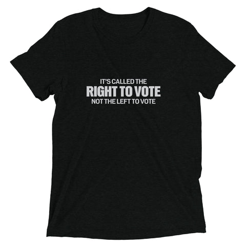 Right to VOTE Short sleeve t-shirt